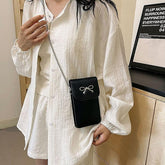 Phone  Crossbody PU Bag Mobile Daily Leather